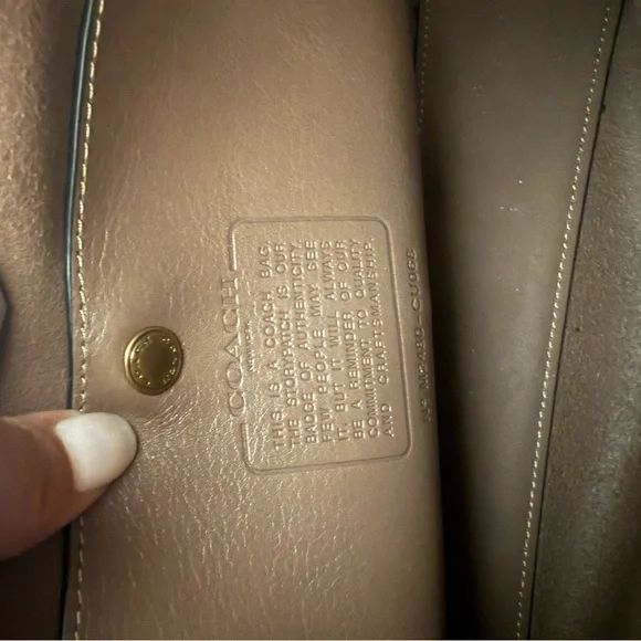 Coach Brooklyn 28 Dark Stone - Picture 6 of 12